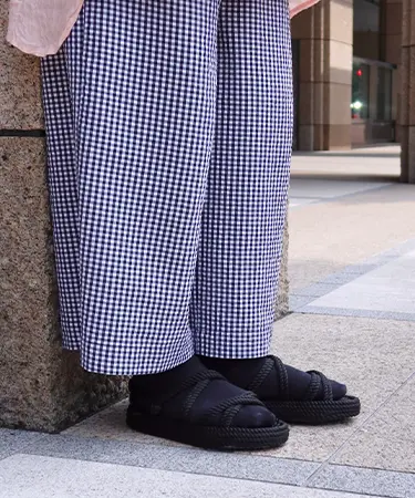 BOHONOMAD×SOCKS　ブラック