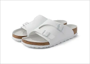 【OUTLET】【ビルケンシュトック】チューリッヒ/ホワイト ビルコフロー/サンダル/ZURICH