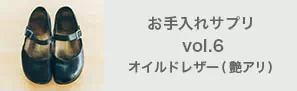 お手入れサプリvol.6 オイルドレザー（艶アリ）